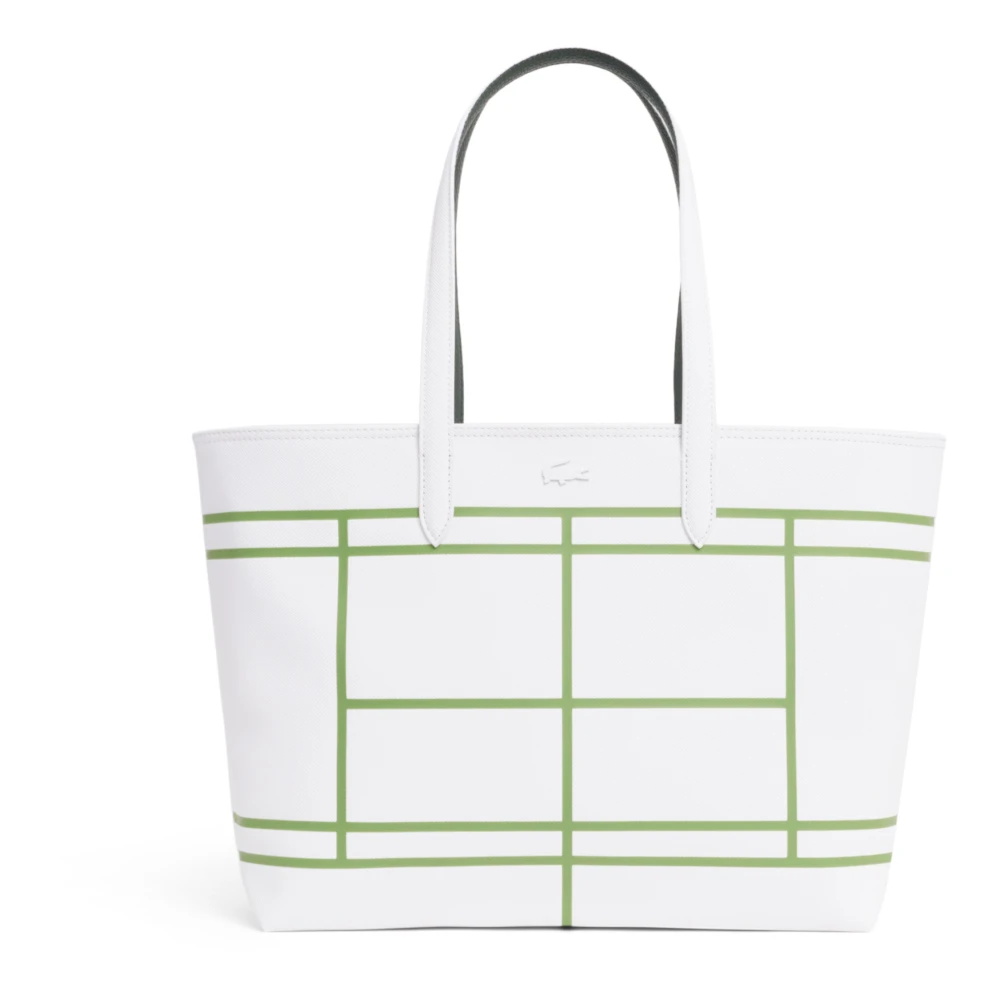 Lacoste Women's White Anna Reversible Tote