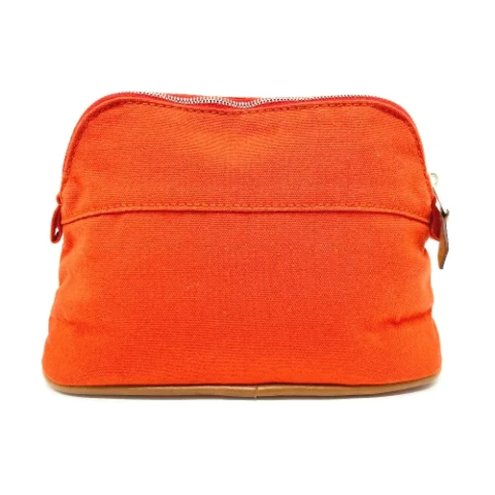 Hermès Vintage Pre-owned Cotton pouches Orange Dames