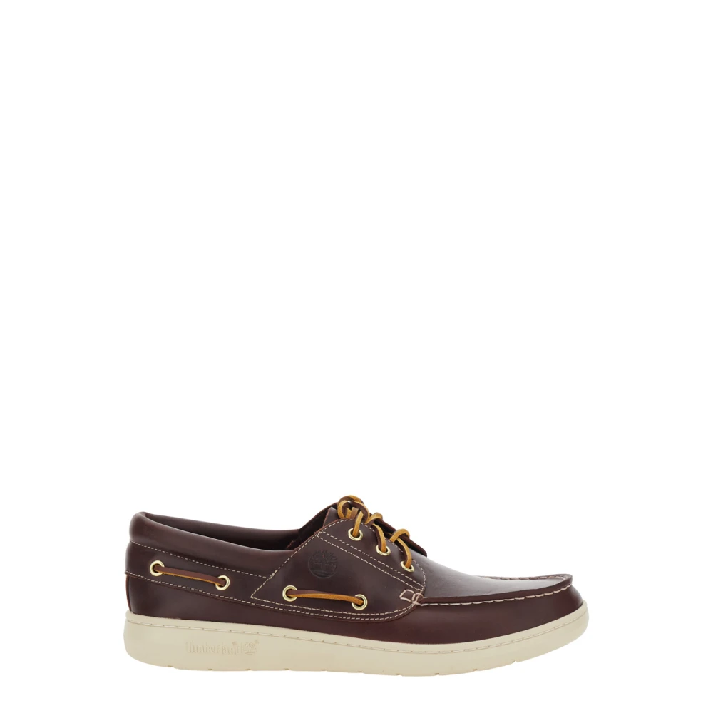 Timberland Men's Red Portofino Pier Boat Shoe - Boat Shoes - 7 1/2 Uk - Shoes