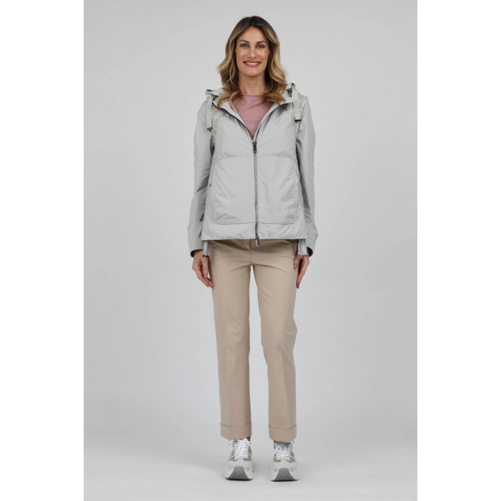 Diego M Light Jackets Gray Dames