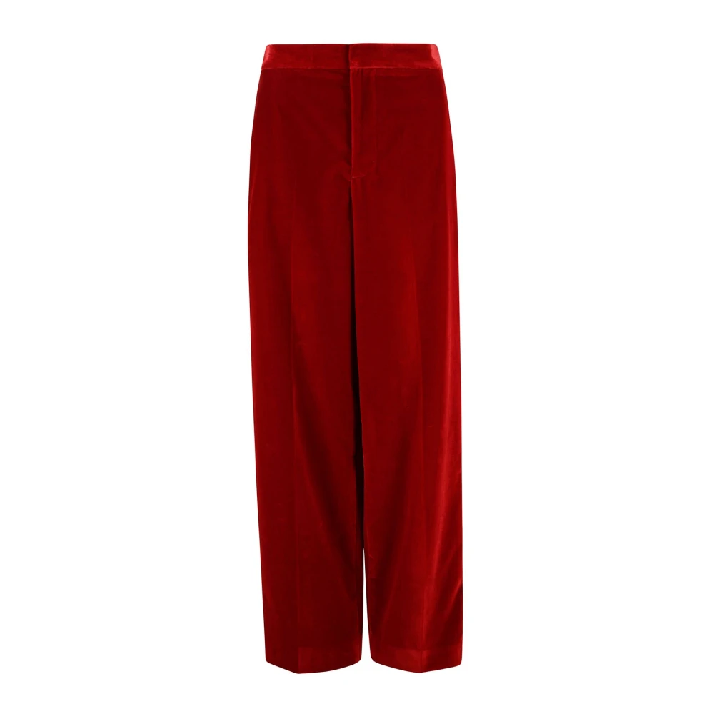 JW Anderson Klassieke Tuxedo Broek Red Dames