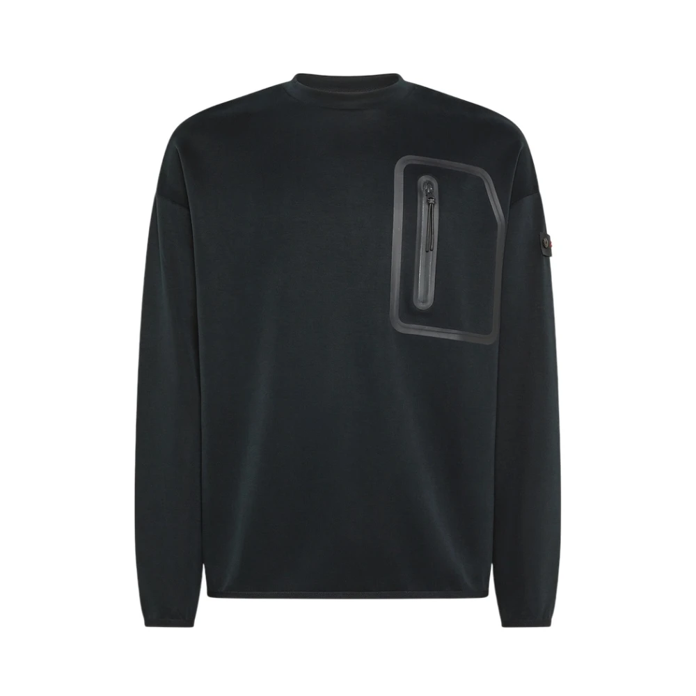 Peuterey Men's Black Sweatshirts, L, Rokit Fl