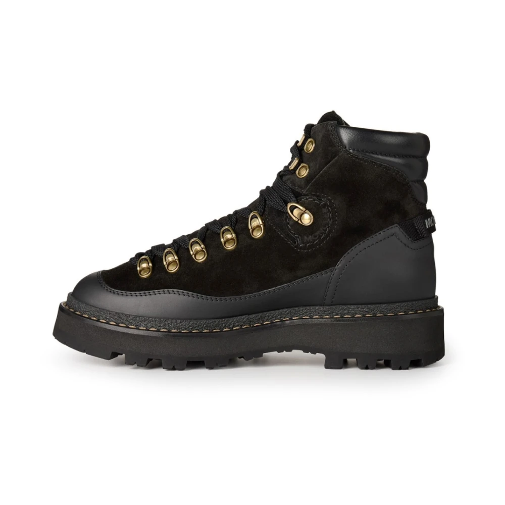 Moncler Donna Nero Peka Trek Scarponi Da Trekking Stringati