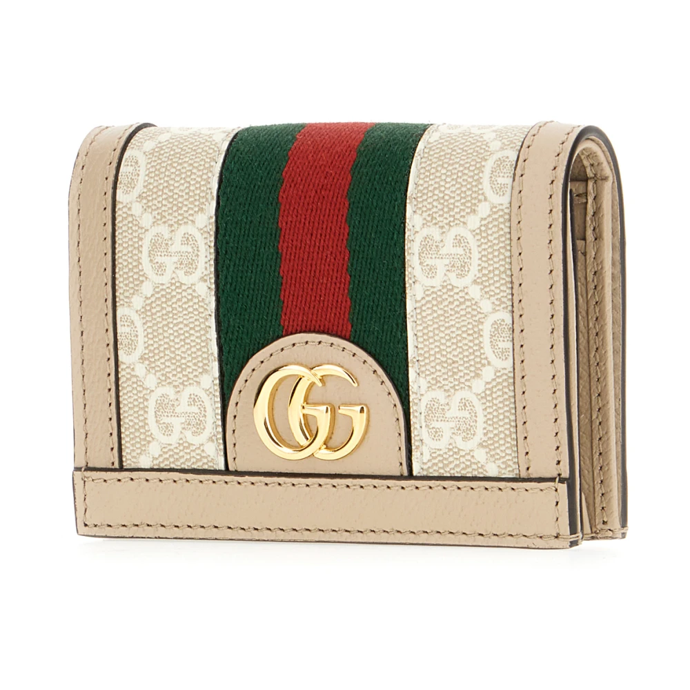 Gucci Stijlvolle Portemonnee voor Mannen en Vrouwen Beige Dames