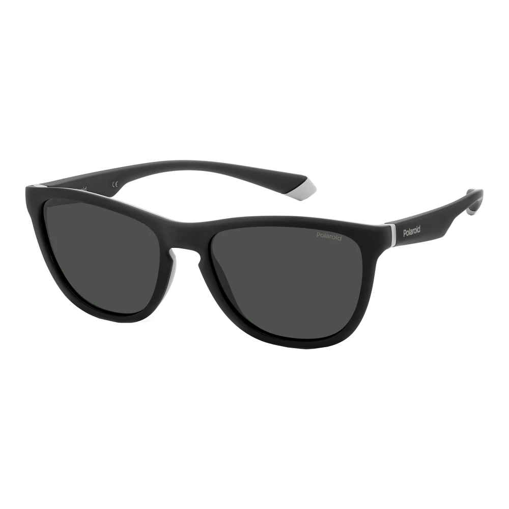 Polaroid Unisex Black Sunglasses, 56 Mm, Grey Sunglasses