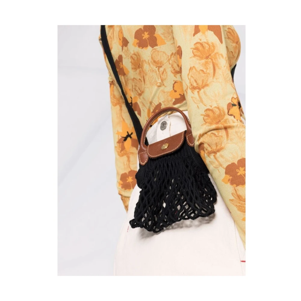 Longchamp Shoulder Bags Black Dames