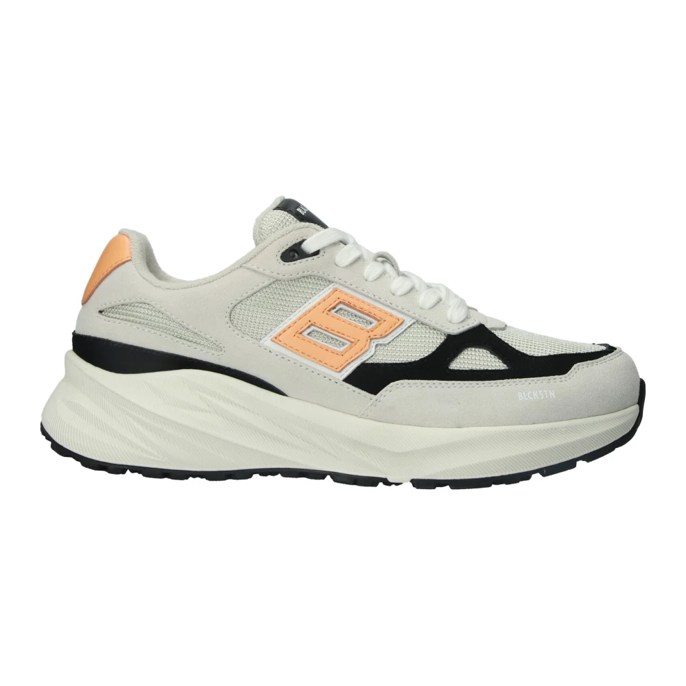 Blackstone Flint Moss Runner Sneaker Heren Schoenen Grijs