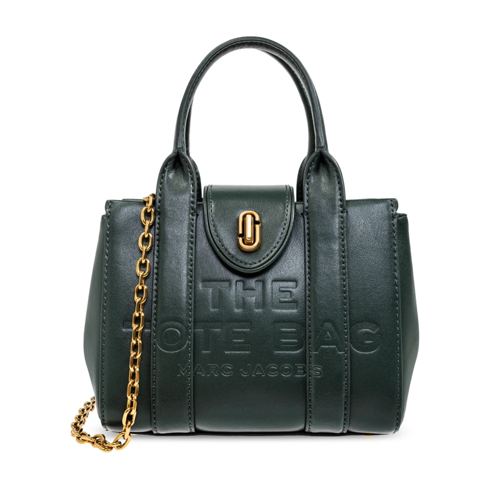 Marc Jacobs Handtas The Turnlock Tote Green Dames