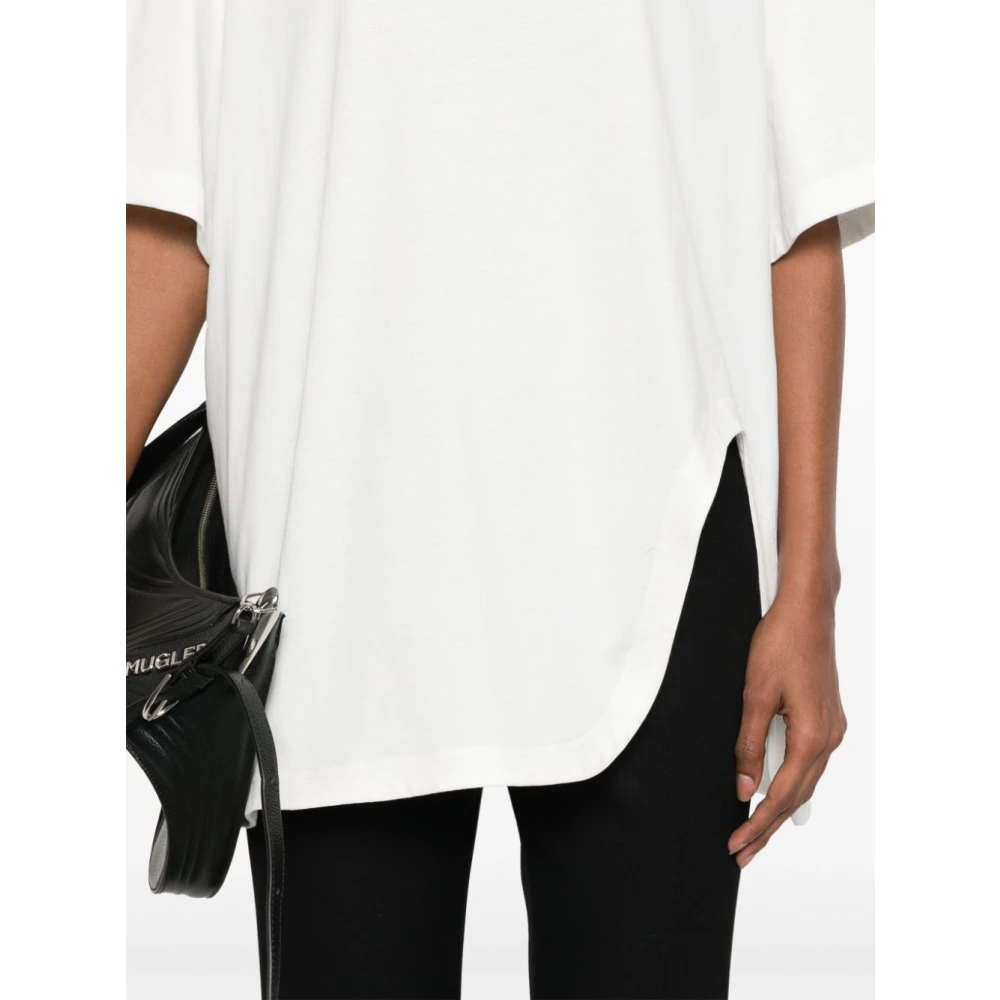 The Attico Witte T-shirts & Polo's voor vrouwen White Dames