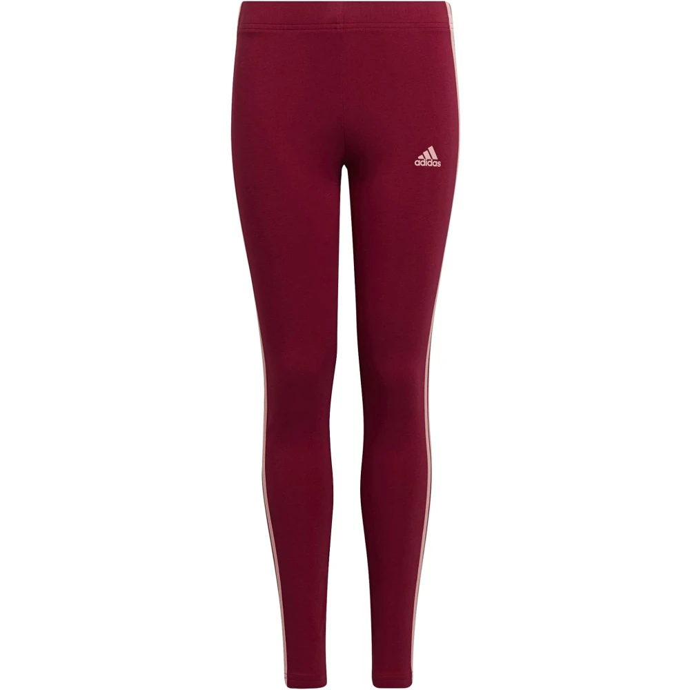 Adidas Barn Bordeaux Leggings för Fritid och Sport Red, Flicka