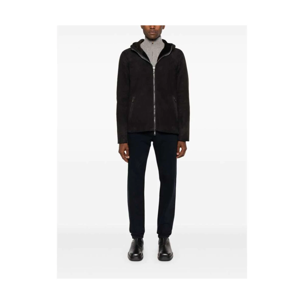 Agolde Zwarte Denim Straight Leg Jeans Black Heren