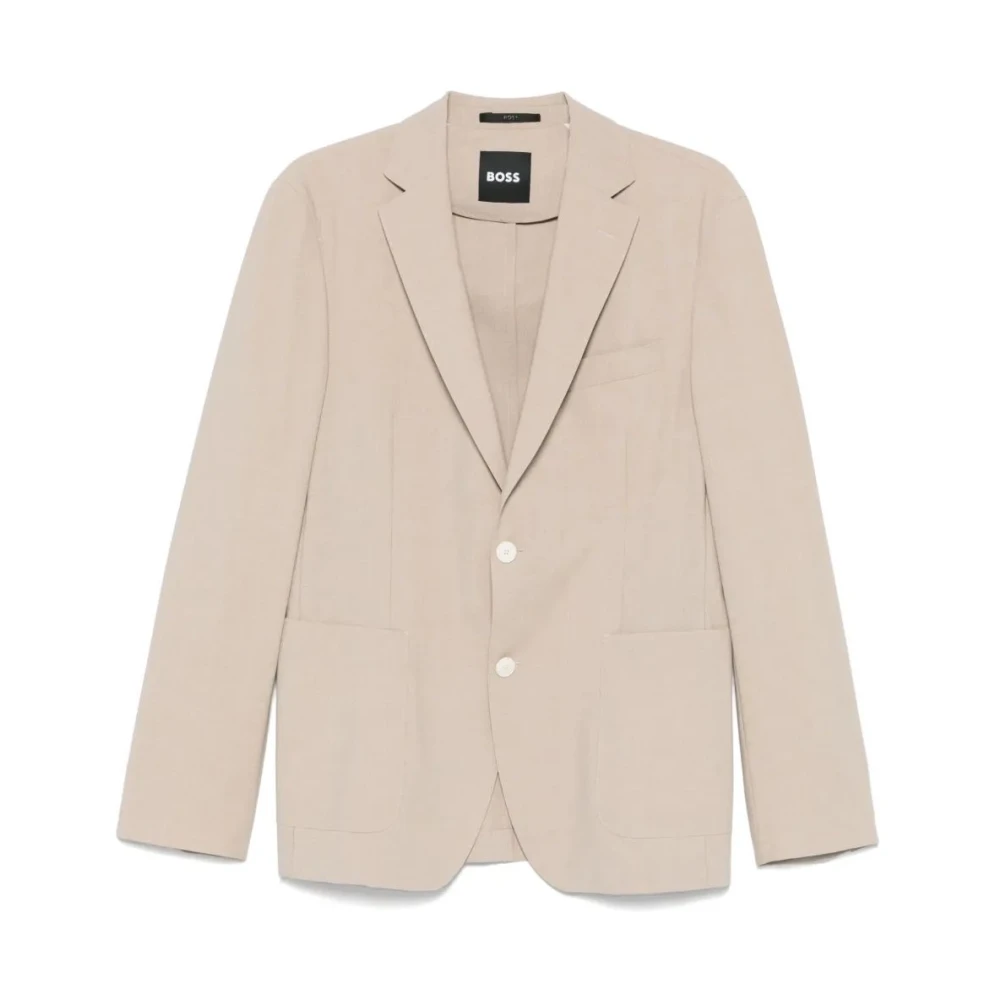 Hugo - Jackets > Blazers - Beige - Hugo - Modalova