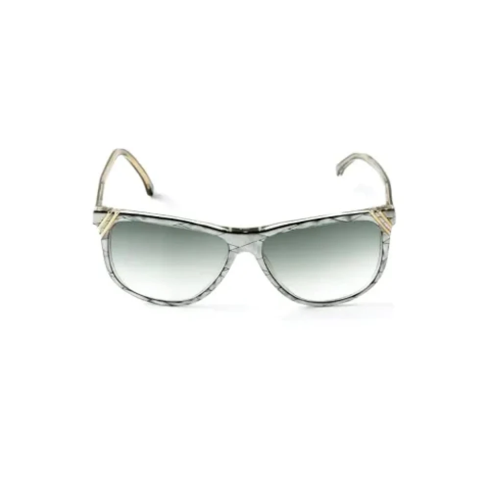 Versace Pre-owned Acetate sunglasses Gray Dames