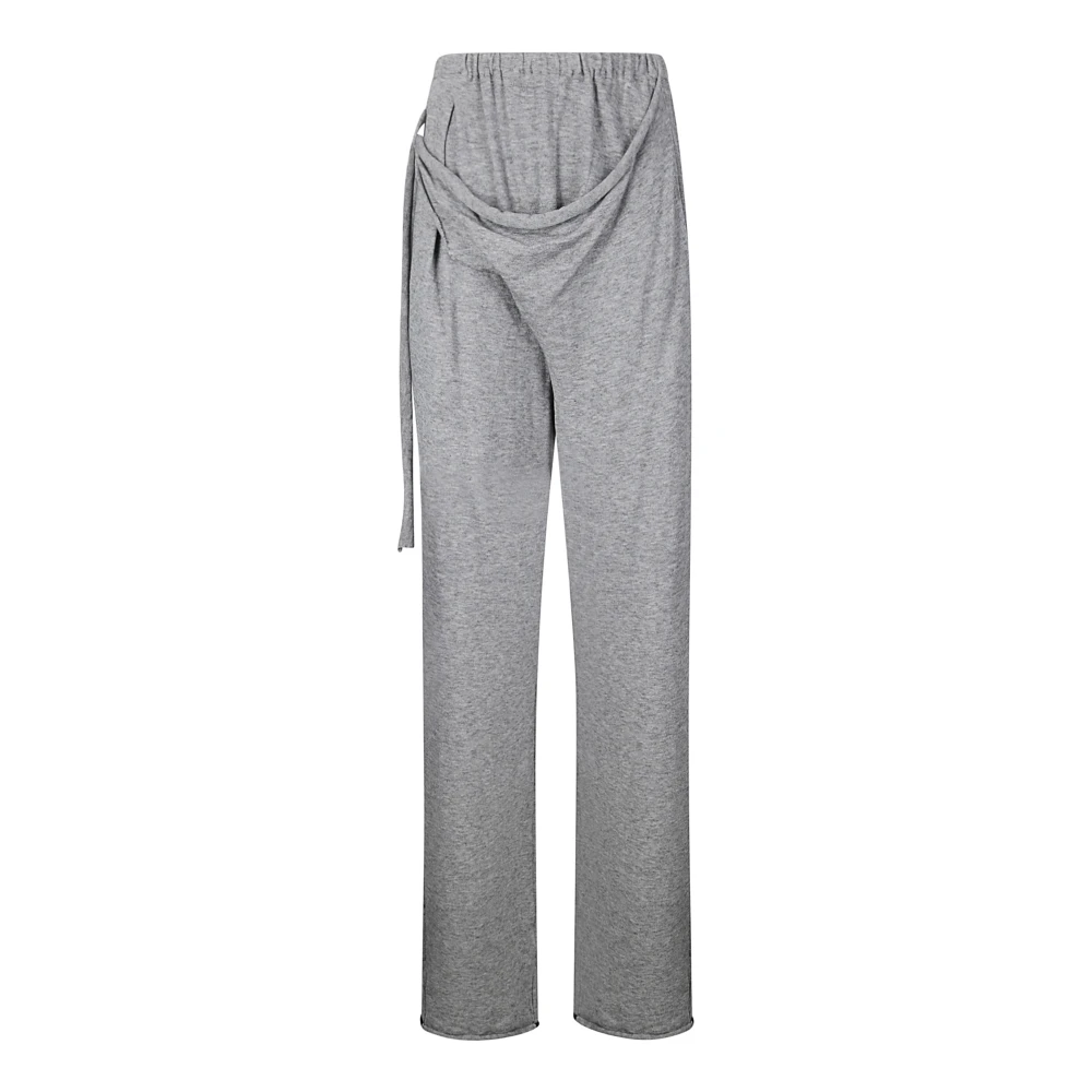 Ottolinger Zachte elastische taille broek met zak Gray Dames