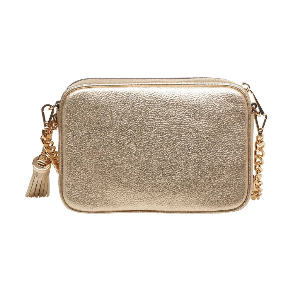 Michael Kors Gouden Schoudertas Ginny Yellow Dames