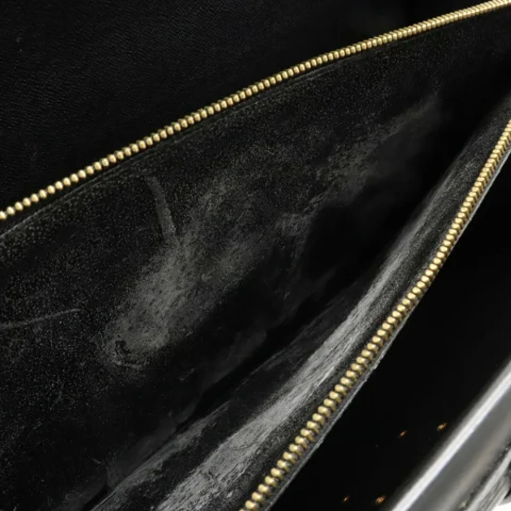 Louis Vuitton Vintage Pre-owned Leather briefcases Black Heren