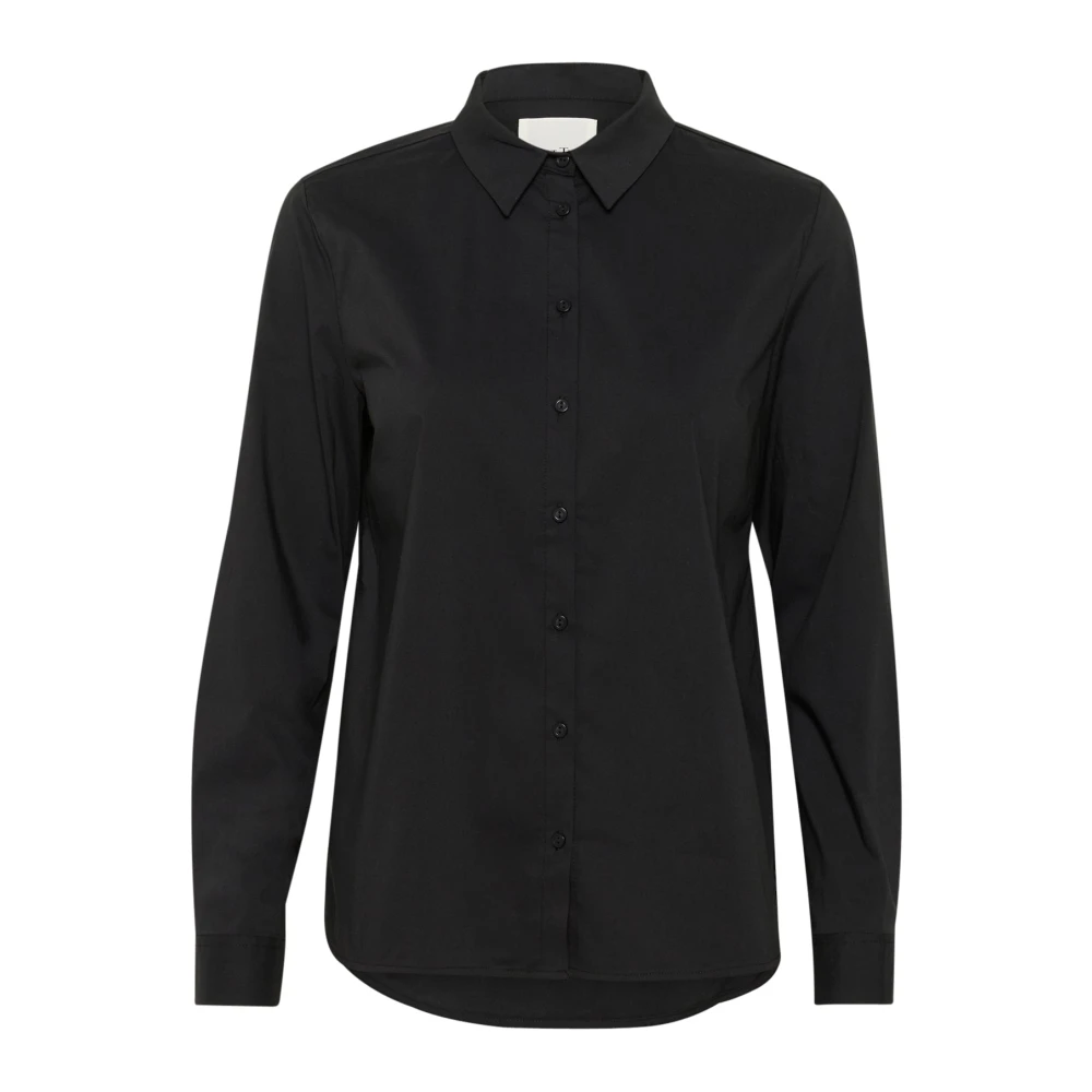 Part Two Women's Black Bimini Sh Bluser - Shirts - L - Blouses & Shirts