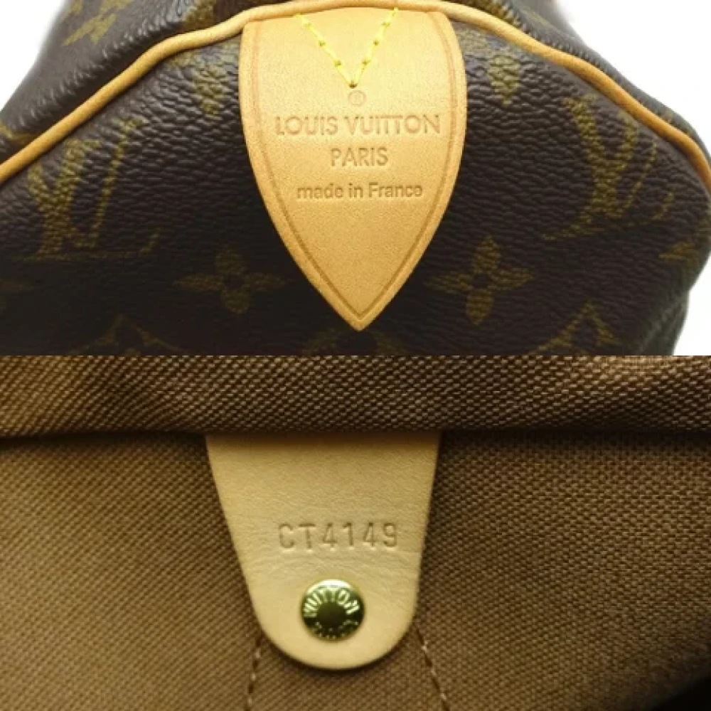 Louis Vuitton Vintage Pre-owned Canvas handbags Brown Heren