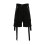black-cargo-style-shorts