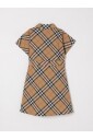 robe-a-carreaux-manches-courtes