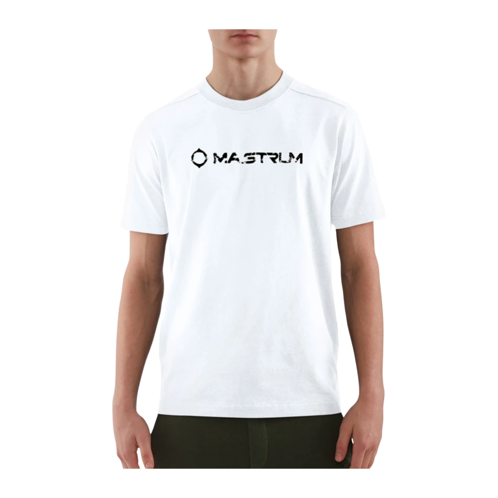 Ma.strum Optic Wit T-shirt White Heren
