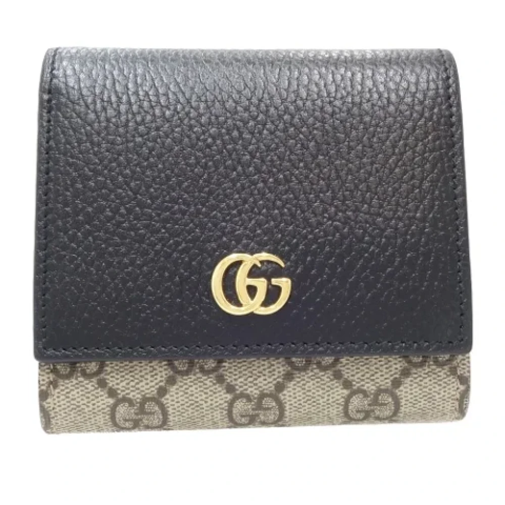 Gucci Vintage Pre-owned Canvas wallets Multicolor Dames