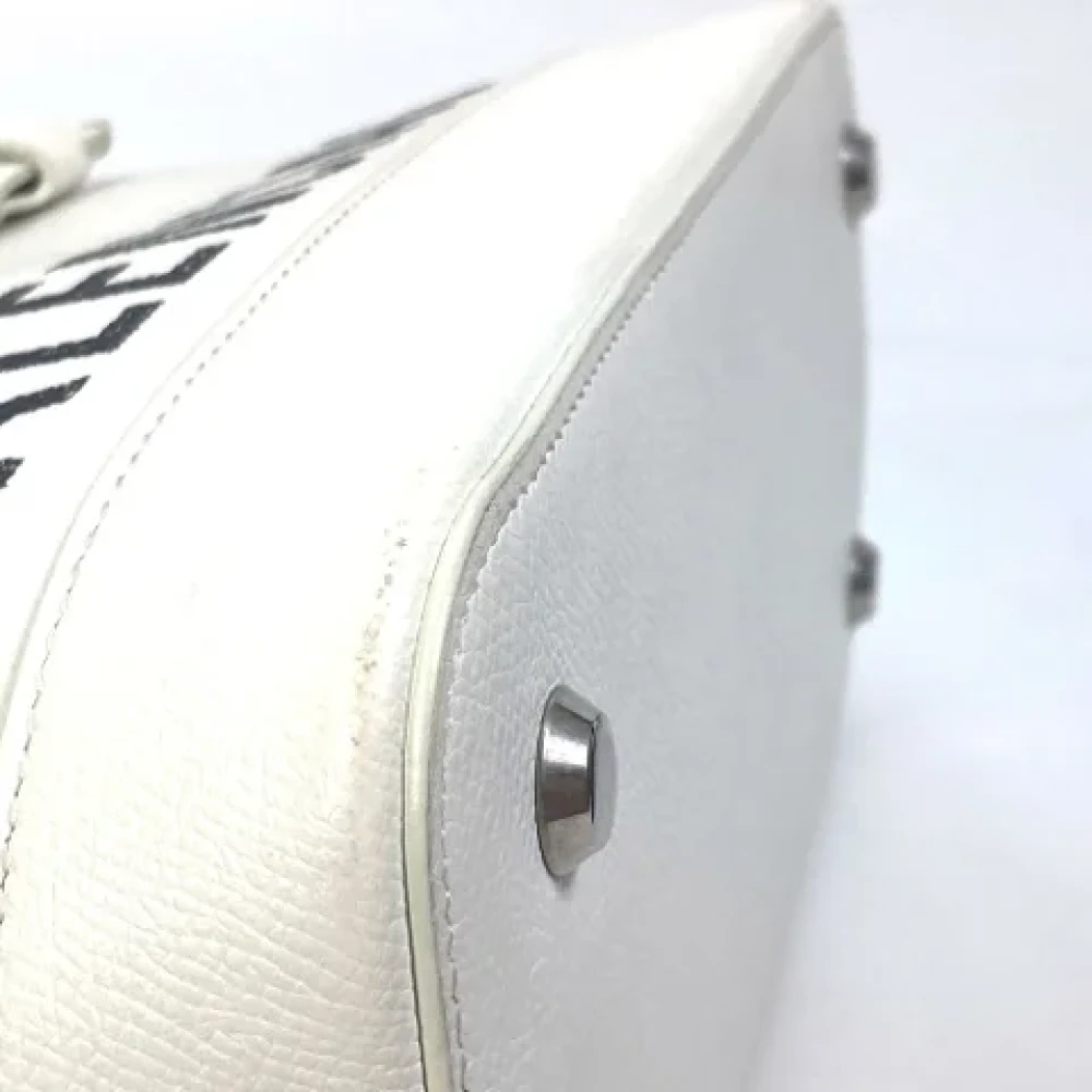 Balenciaga Vintage Pre-owned Leather balenciaga-bags White Dames