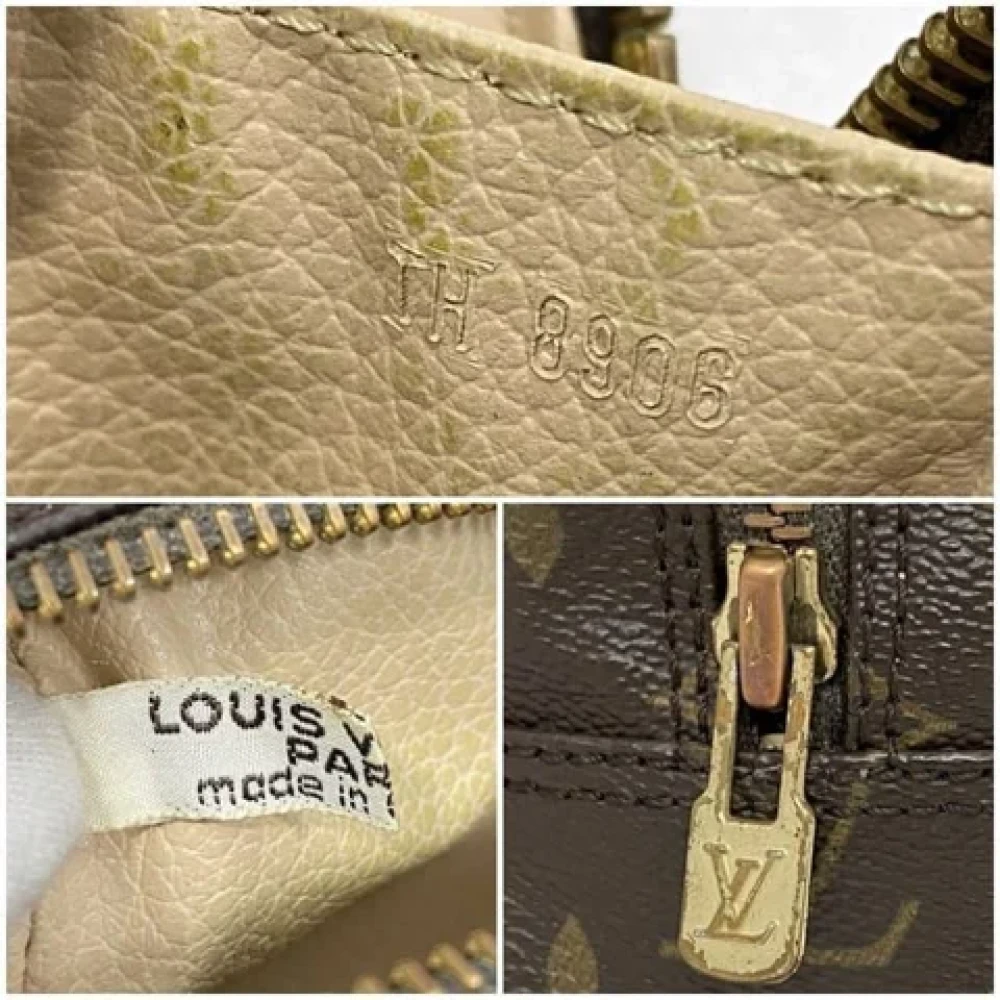 Louis Vuitton Vintage Pre-owned Canvas clutches Brown Dames
