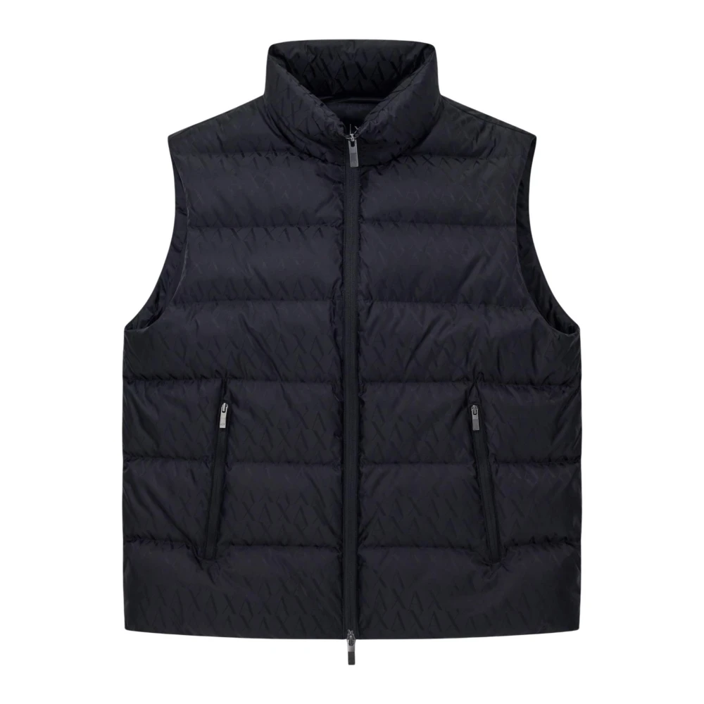 Armani Exchange Uomo Nero Giacche, 2XL, New,