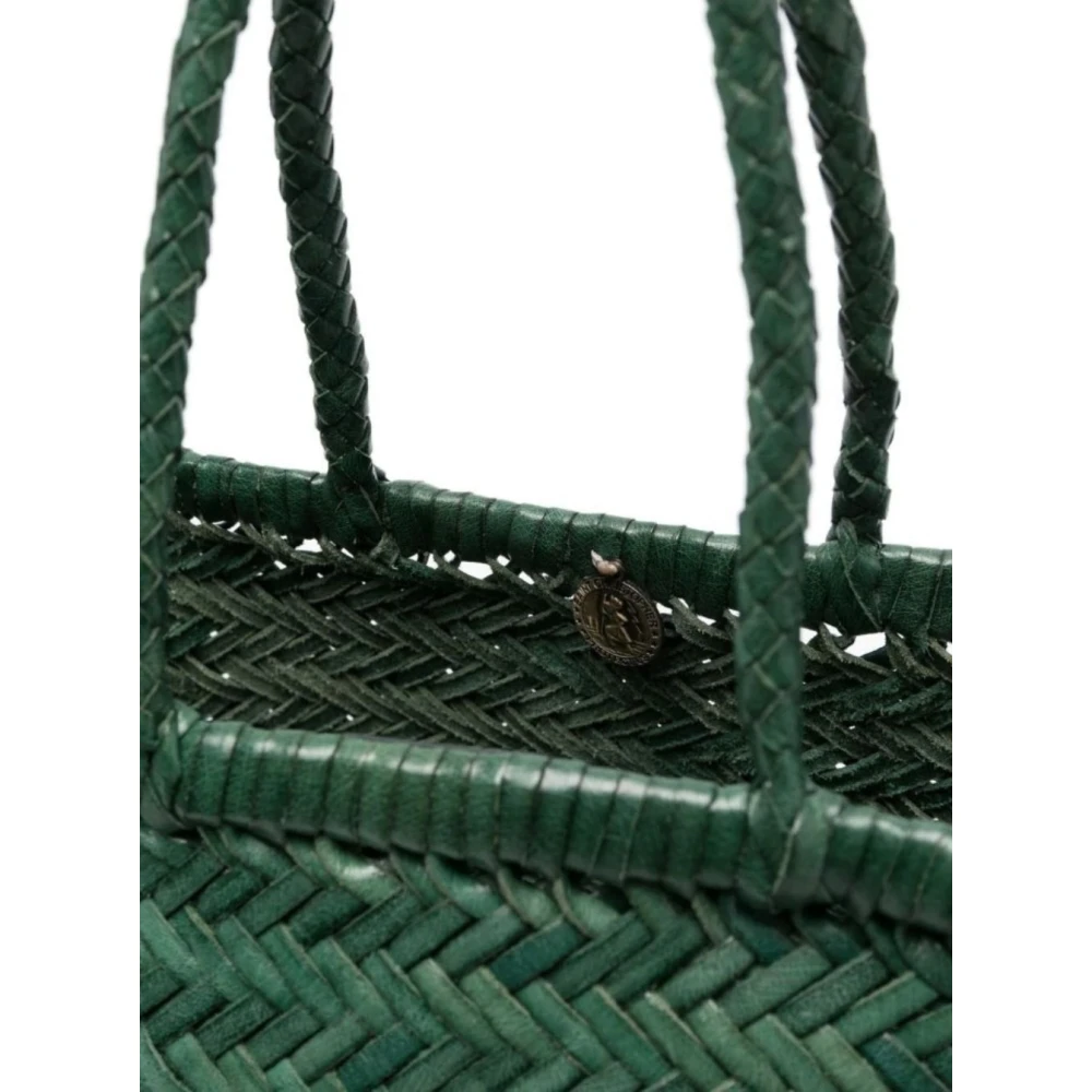 Dragon Diffusion Bamboo Triple Jump Small Basket Green Dames