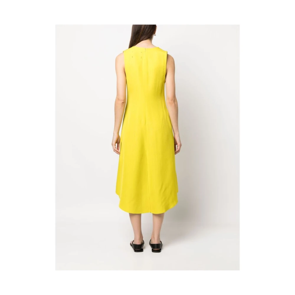 Calcaterra Midi Dresses Yellow Dames