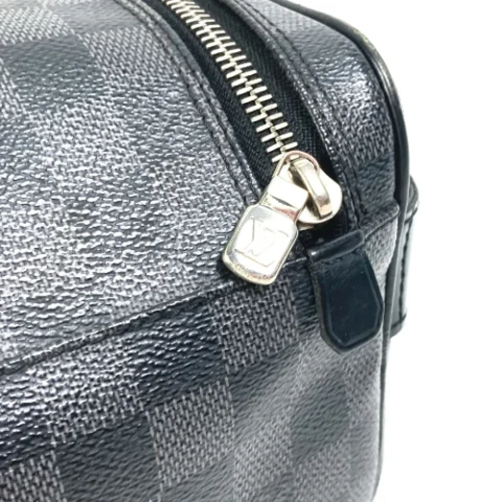 Louis Vuitton Vintage Pre-owned Fabric pouches Black Dames