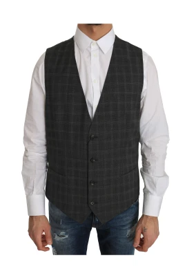 Elegant Rutig Ullvst fr Mn