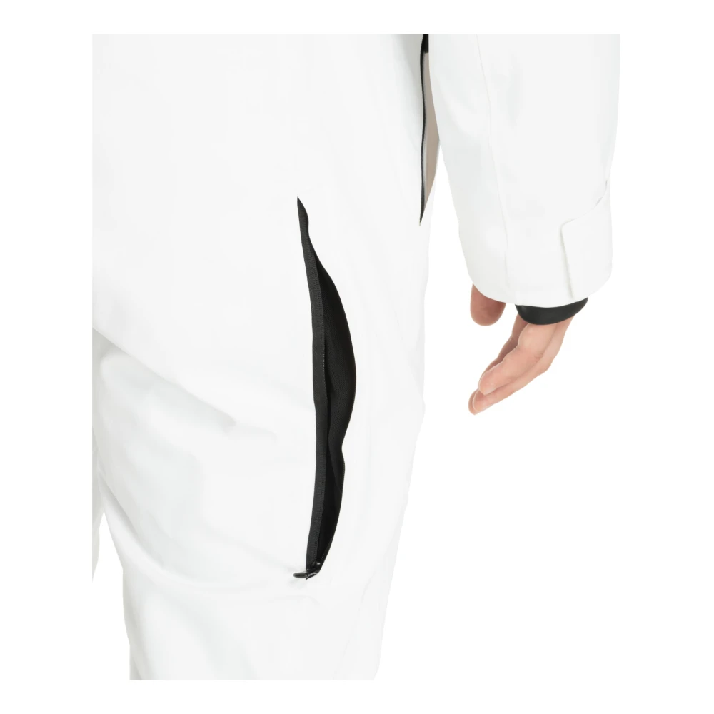 Emporio Armani EA7 Multikleur Ski Suit met Capuchon White Heren