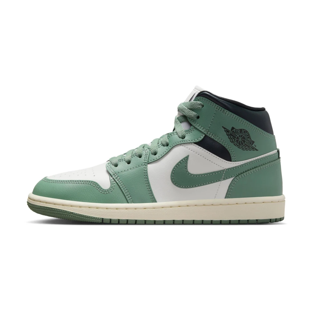 Jordan Green Trainers, Unisex, 10 1/2 Uk, Mid Wmns Sail Jade Smoke Shoes