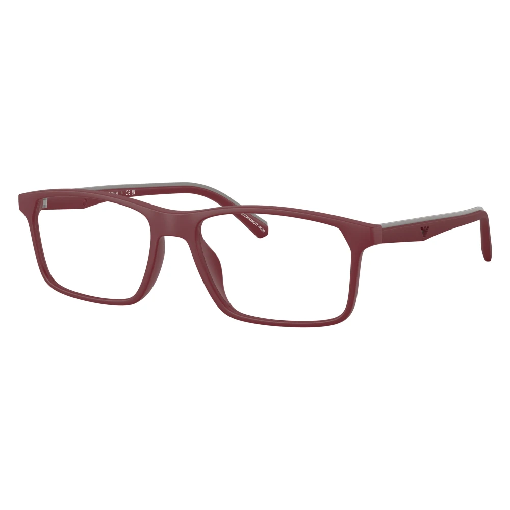 Emporio Armani Unisex Brown Glasses, 54 Mm, Ea3266u Optical Frame