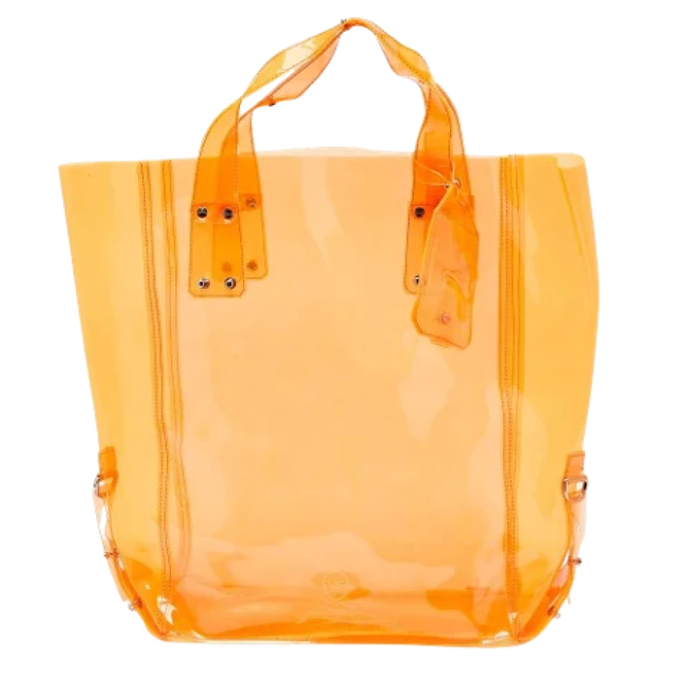 Alexander McQueen Pre-owned Plastic totes Orange Dames