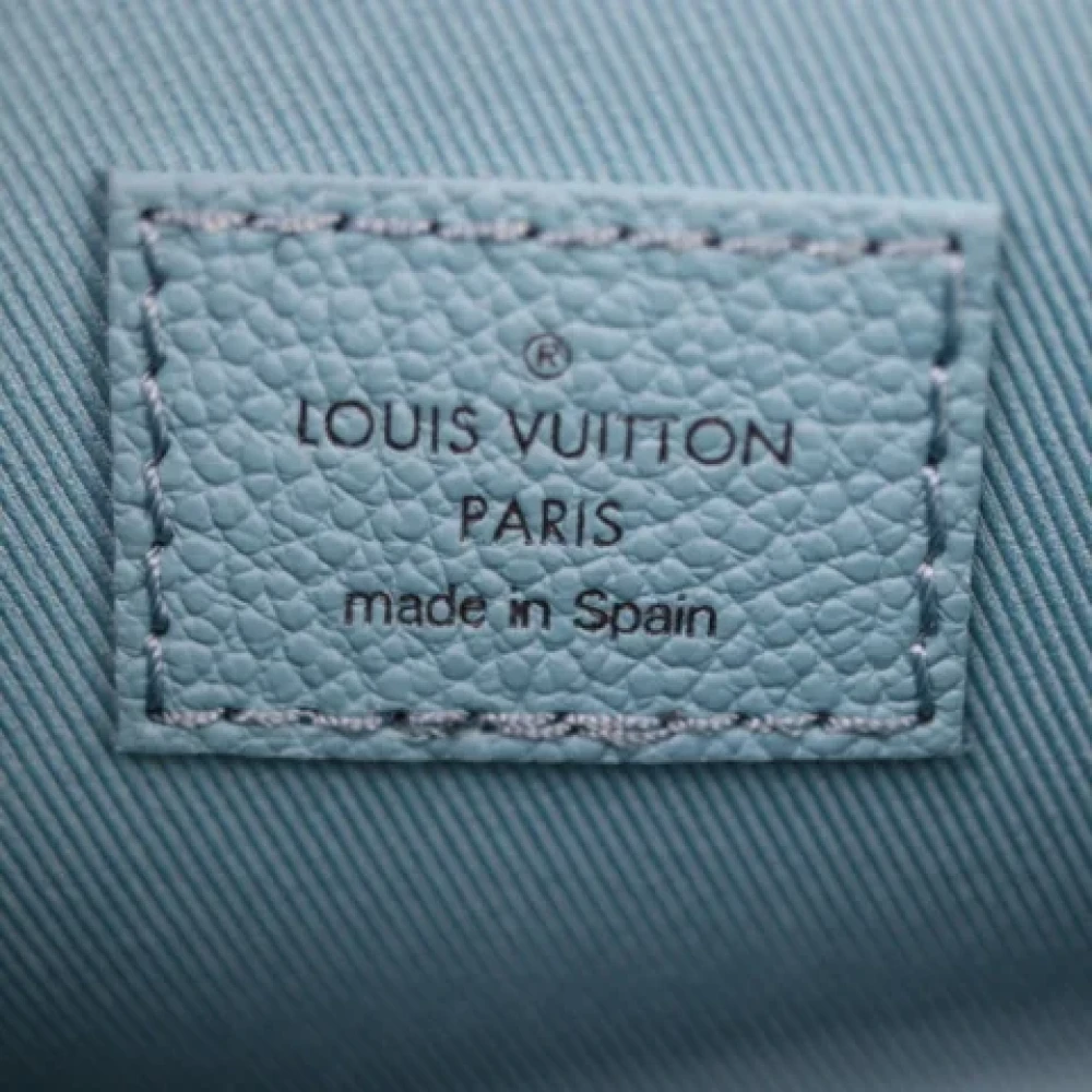 Louis Vuitton Vintage Pre-owned Leather louis-vuitton-bags Green Dames
