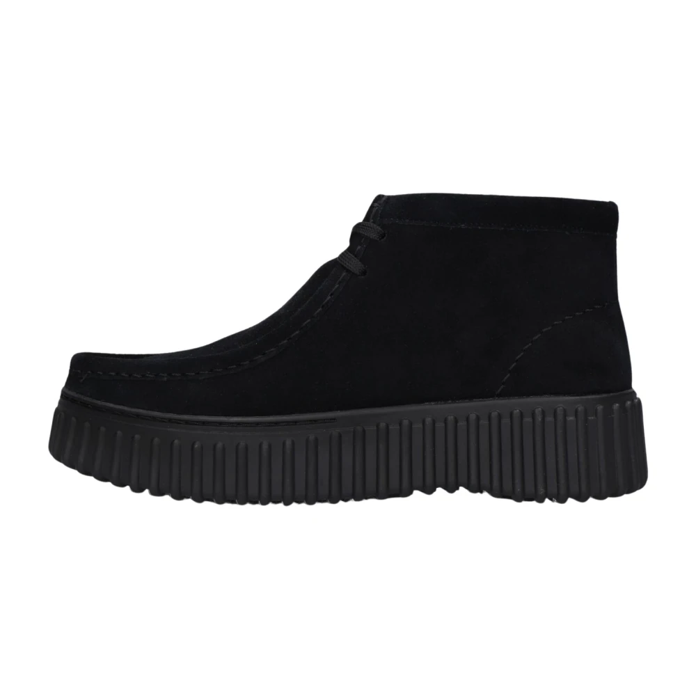 Clarks Donna Nero - Scarpe Stringate In Camoscio Per Donne - Shoes - 38 Eu