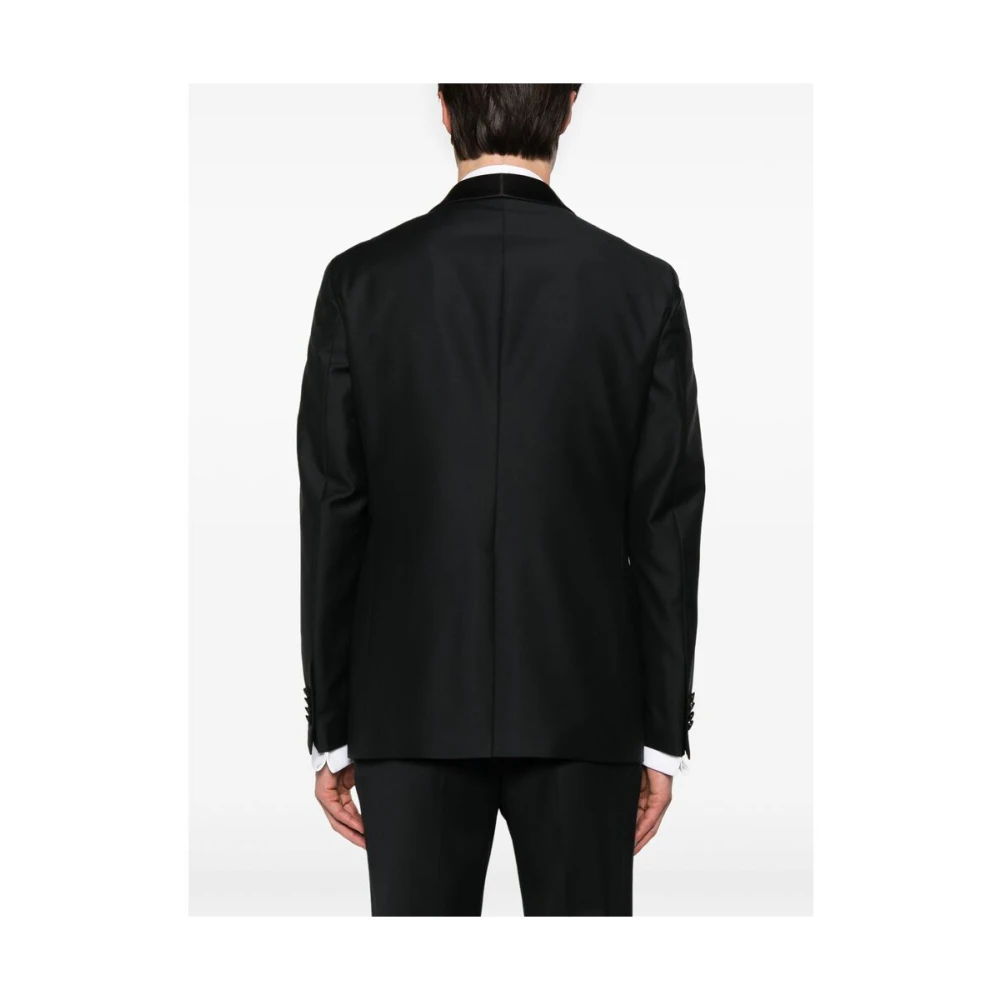 Tagliatore Jas Black Heren