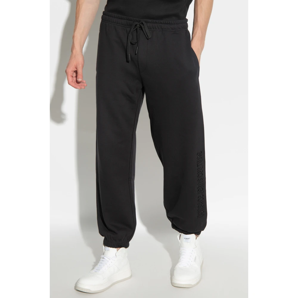 Versace Jeans Couture Sweatpants Black Heren