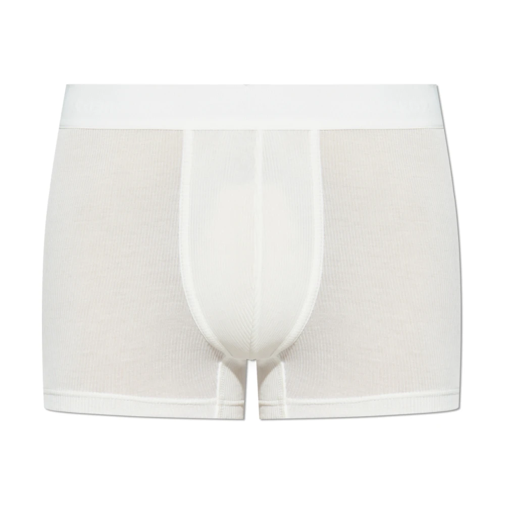 Dsquared2 Homme Blanc Sous-Vêtements, Taille: S Logo Boxers