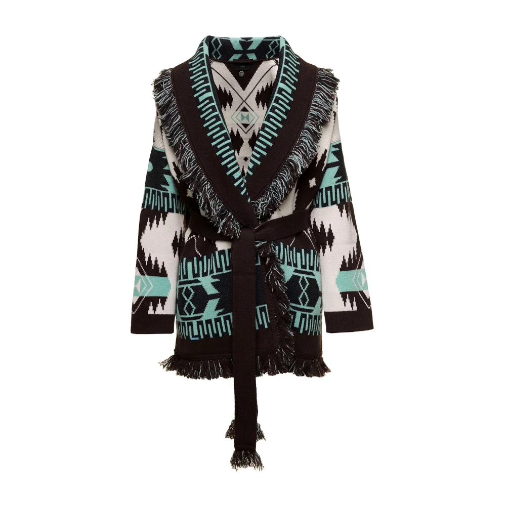 Alanui Luxe Cashmere Jacquard Sweaters Multicolor Dames