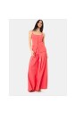 pantalon-large-corail
