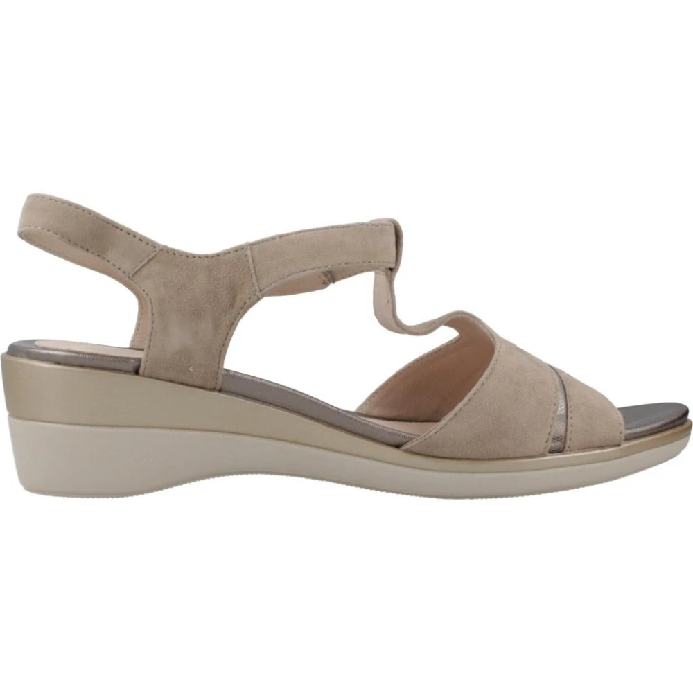 Stonefly Vrouw Bruin Schoenen Dames, 37 Eu, Suède, Vanity Iii Suède Sleehakken