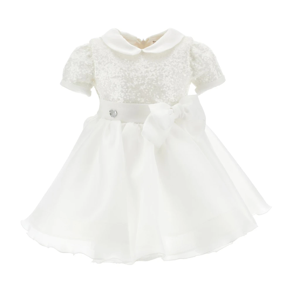 Monnalisa Boys White Dresses, 6 M, Dresses