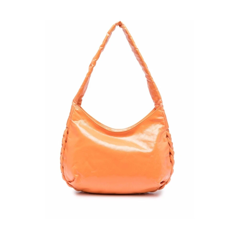 Hereu Bruine Espiga Schoudertas Orange Dames