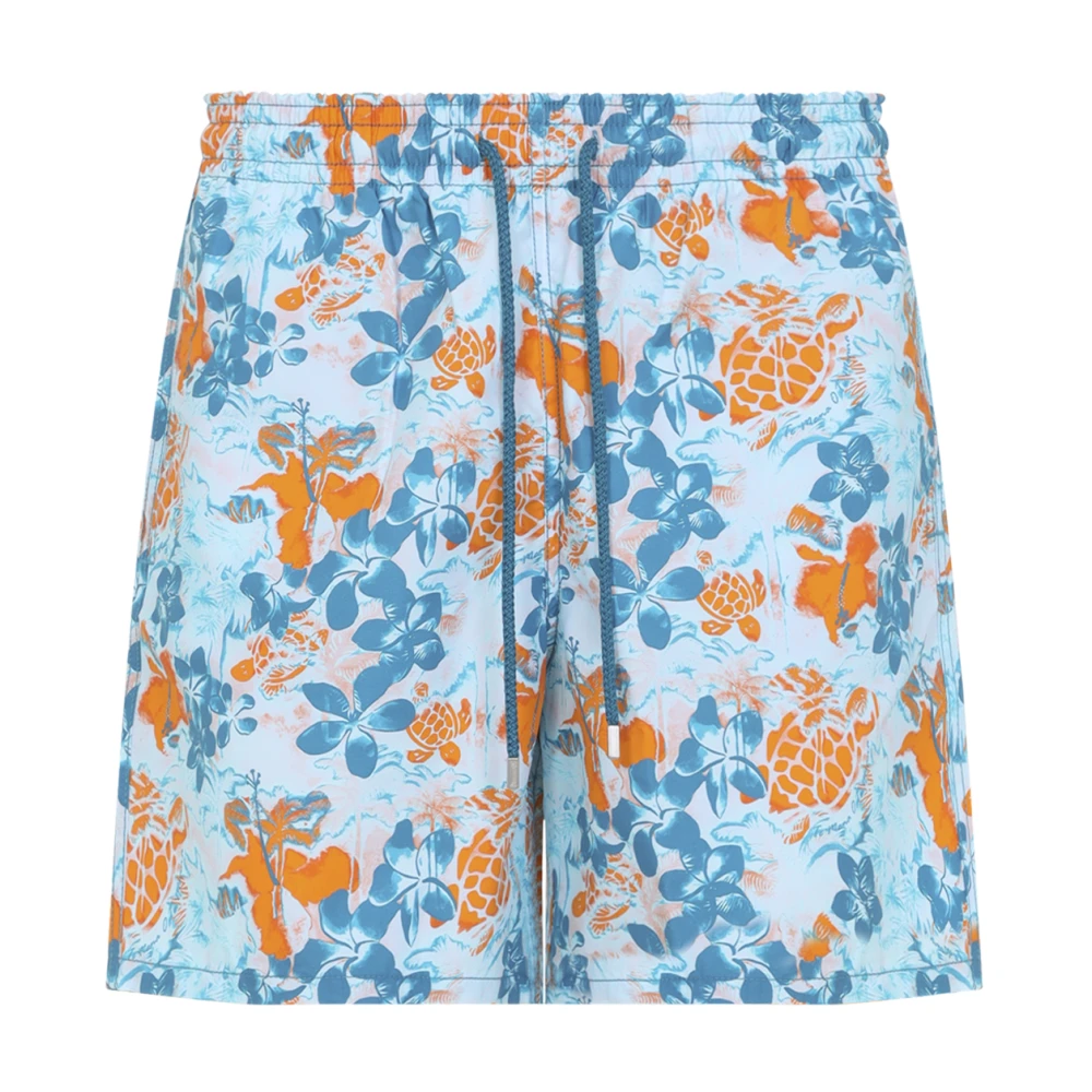 Vilebrequin Men's Multicolor Moorea Swim Shorts - Beachwear - S - Swimwear