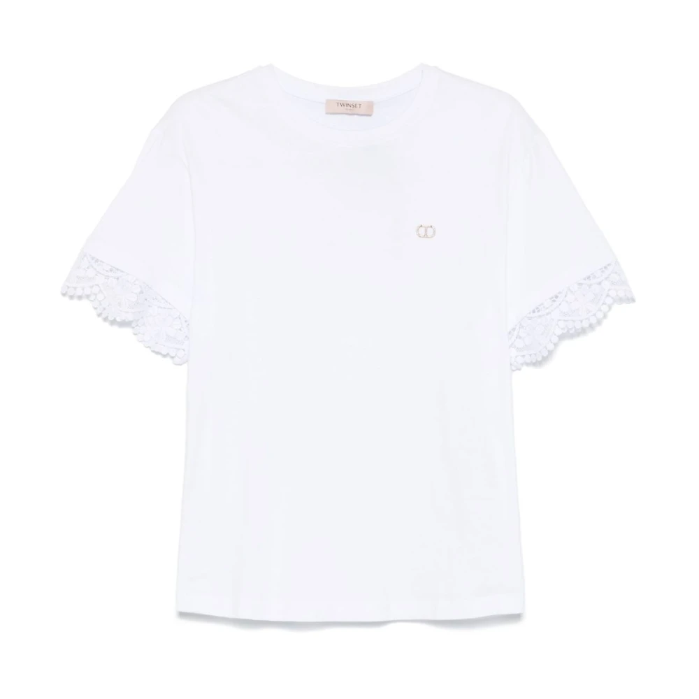 Twinset Witte T-shirts en Polos White Dames