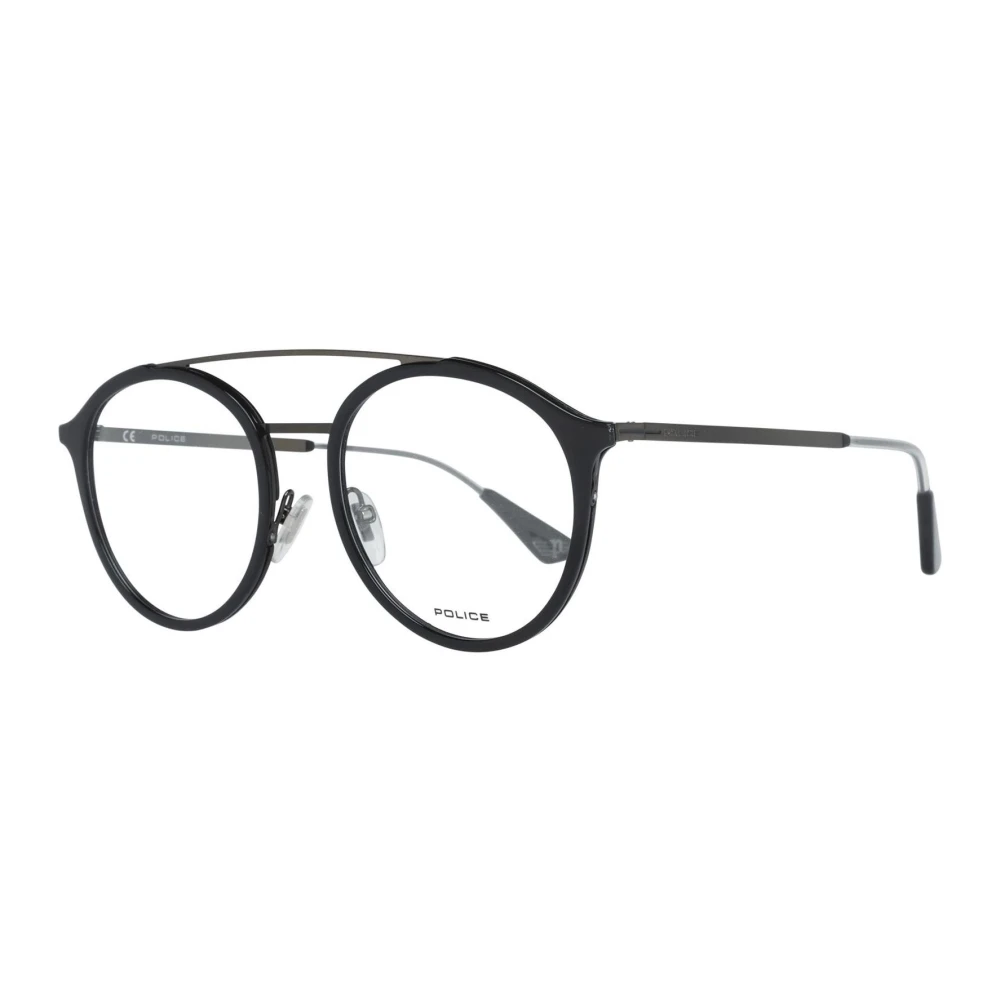 Police Men's Black Aviator Style Optical Frames